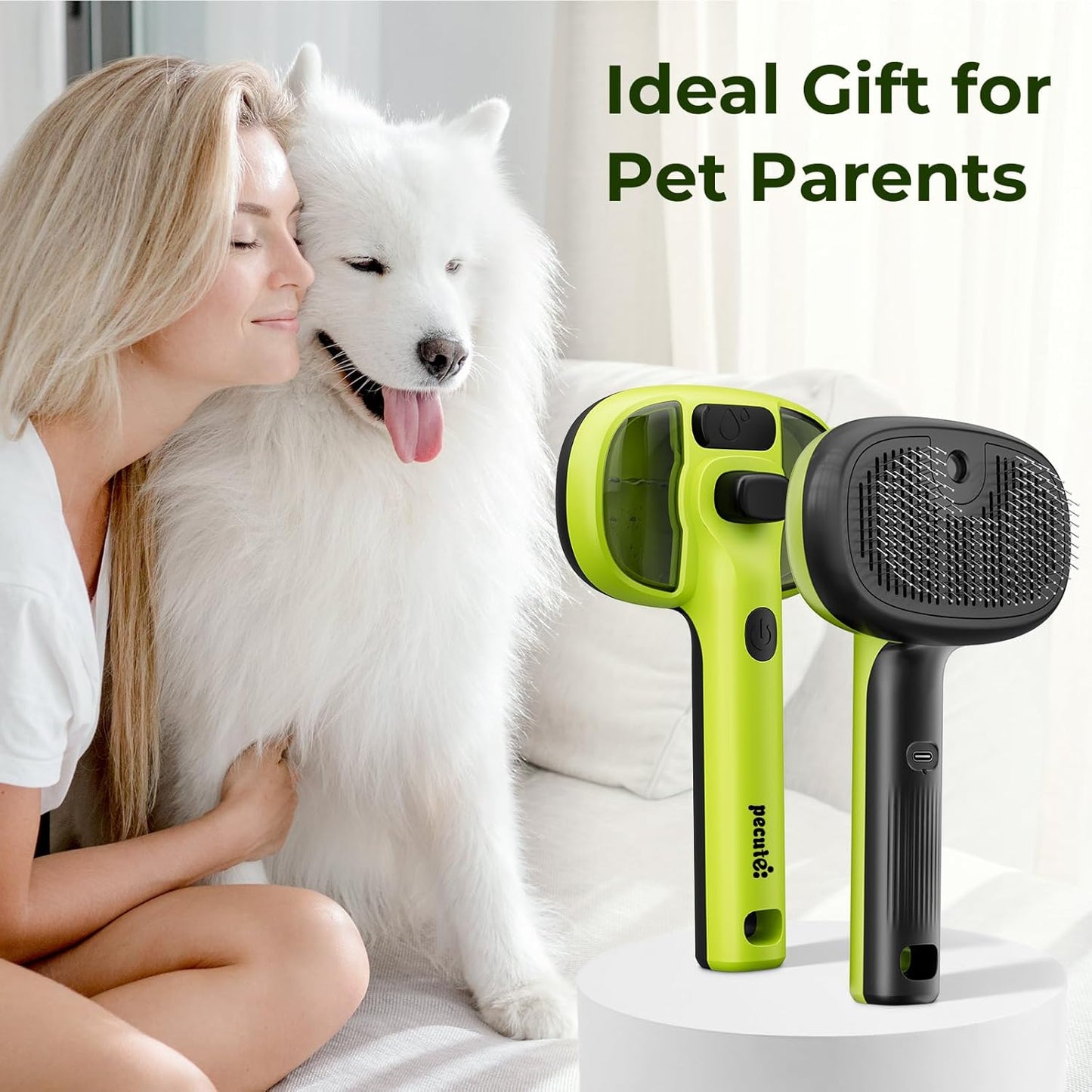 Steam Groom Pro Pet Brush