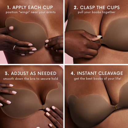 Kakee Instant Silicone Cleavage Lift Bra