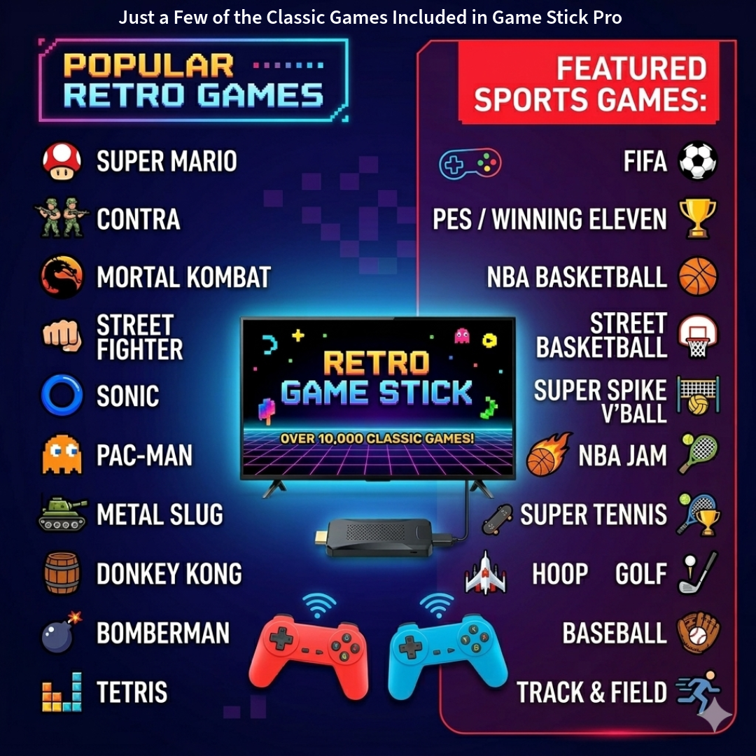 RetroPlay Game Stick Pro