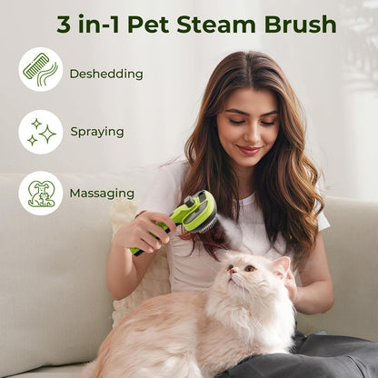 Steam Groom Pro Pet Brush