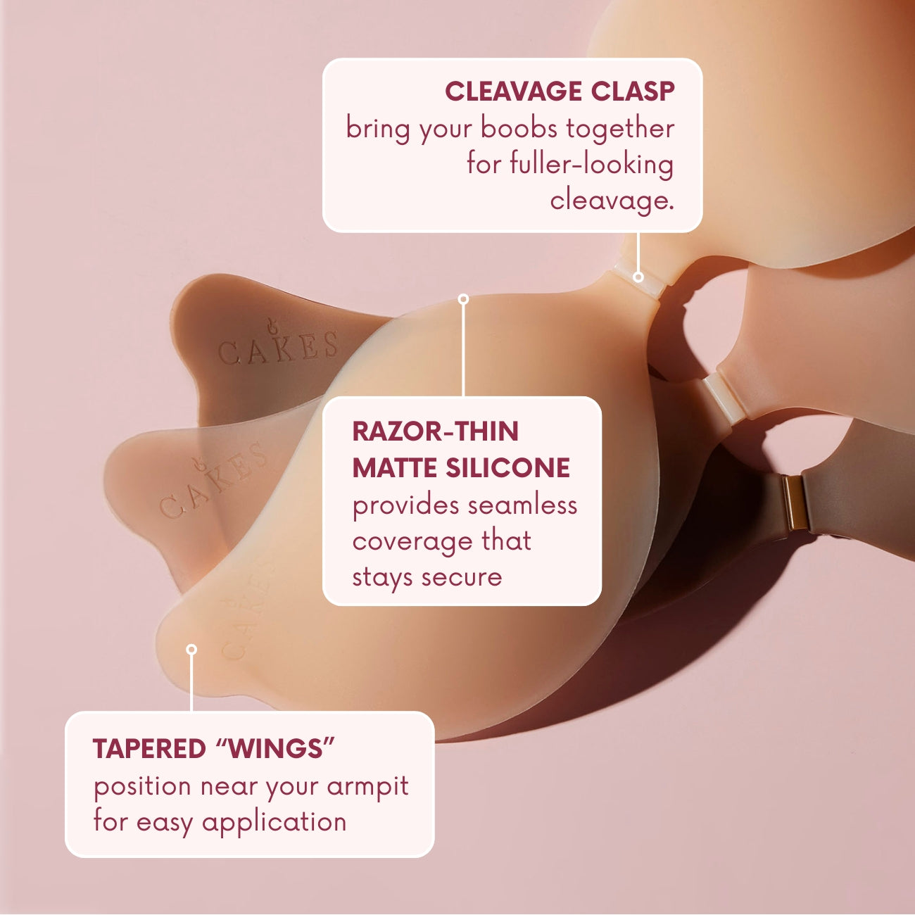 Kakee Instant Silicone Cleavage Lift Bra