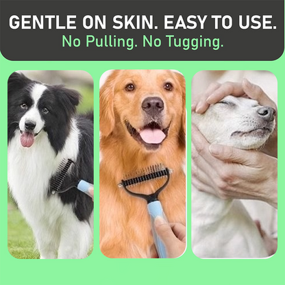 DualSided Pet Grooming Comb