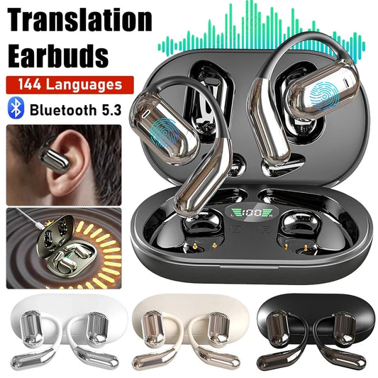TravelTalk Pro Real Time Translator Earbuds