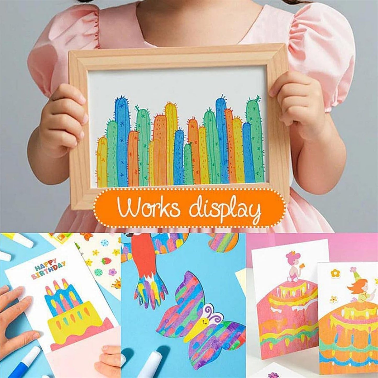 Rainbow Scratch Art Set