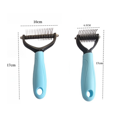 DualSided Pet Grooming Comb