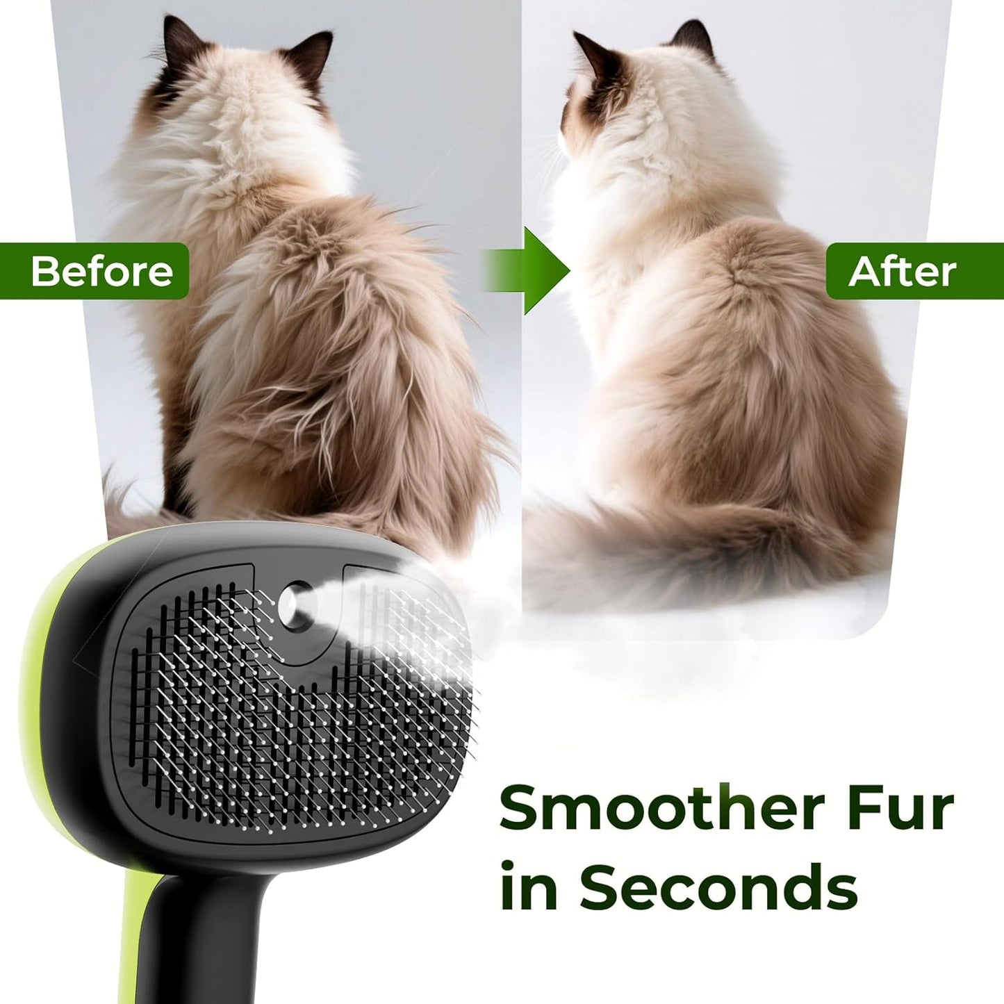 Steam Groom Pro Pet Brush