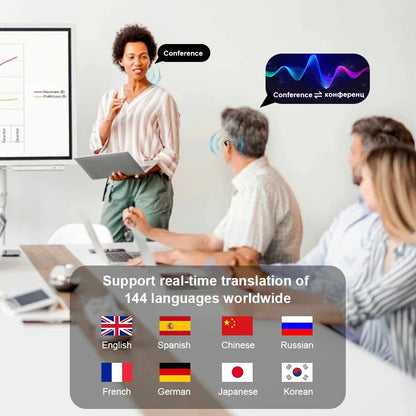 TravelTalk Pro Real Time Translator Earbuds