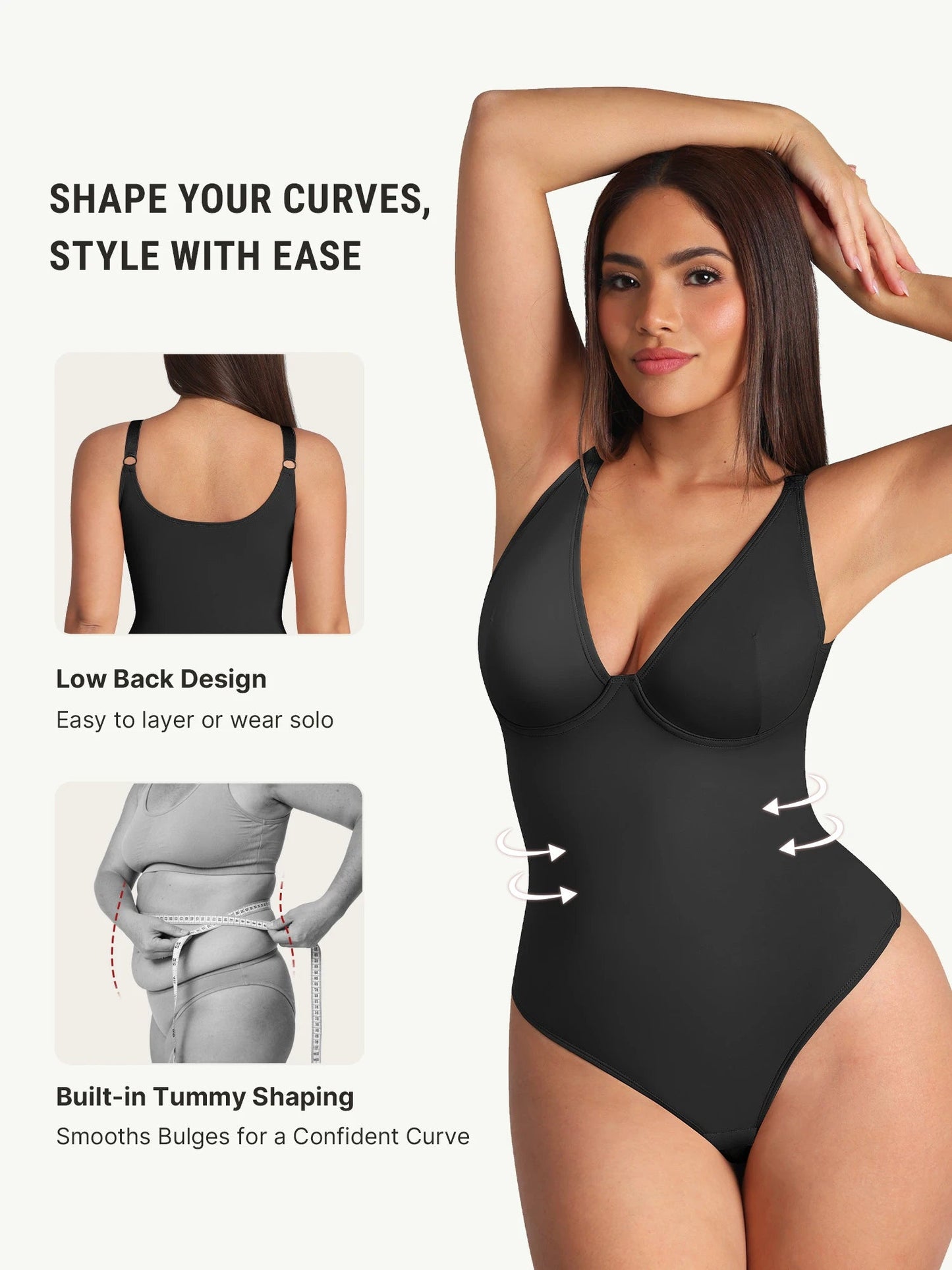 SculptFit V-Neck Shaper