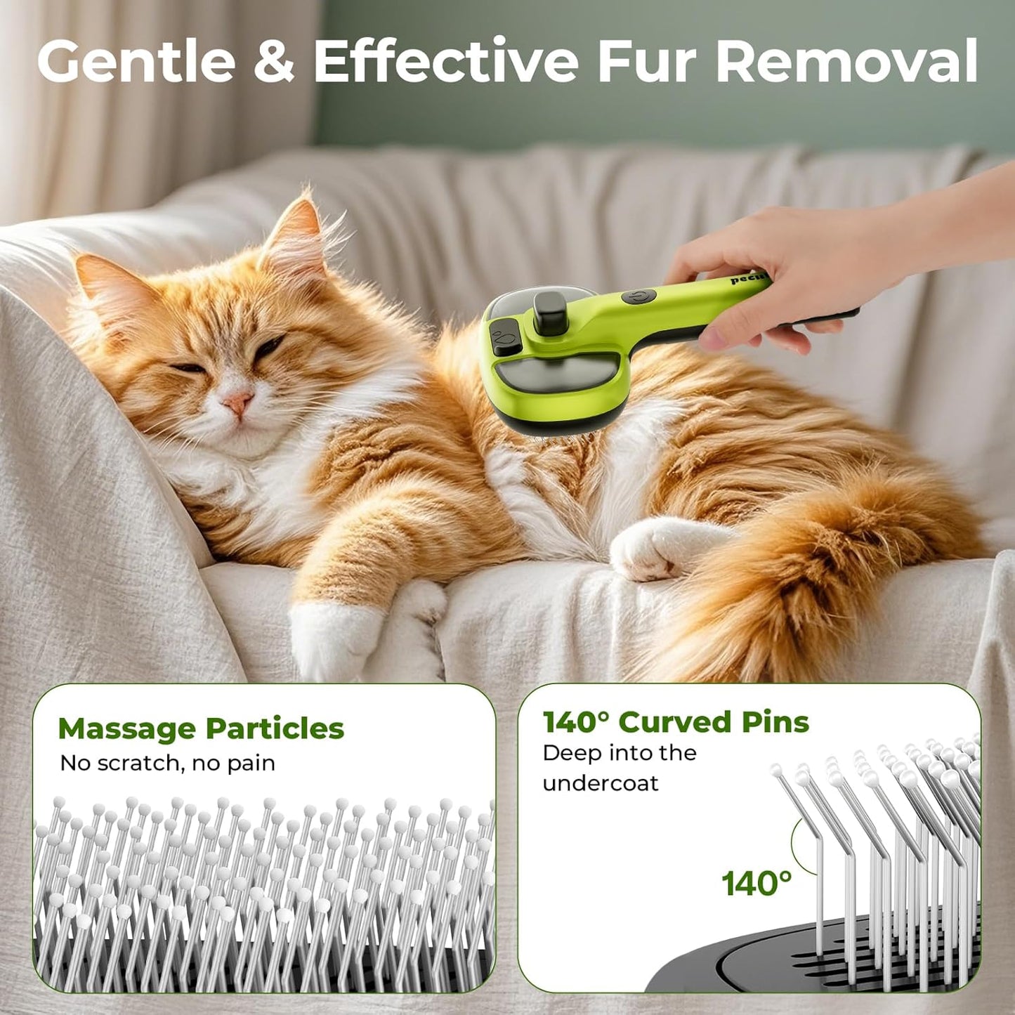 Steam Groom Pro Pet Brush