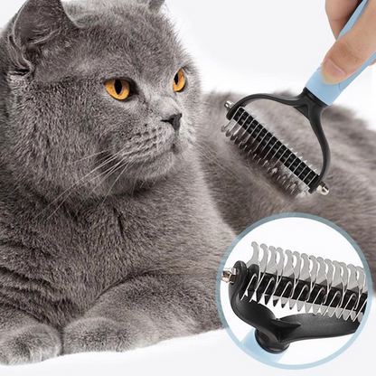 DualSided Pet Grooming Comb