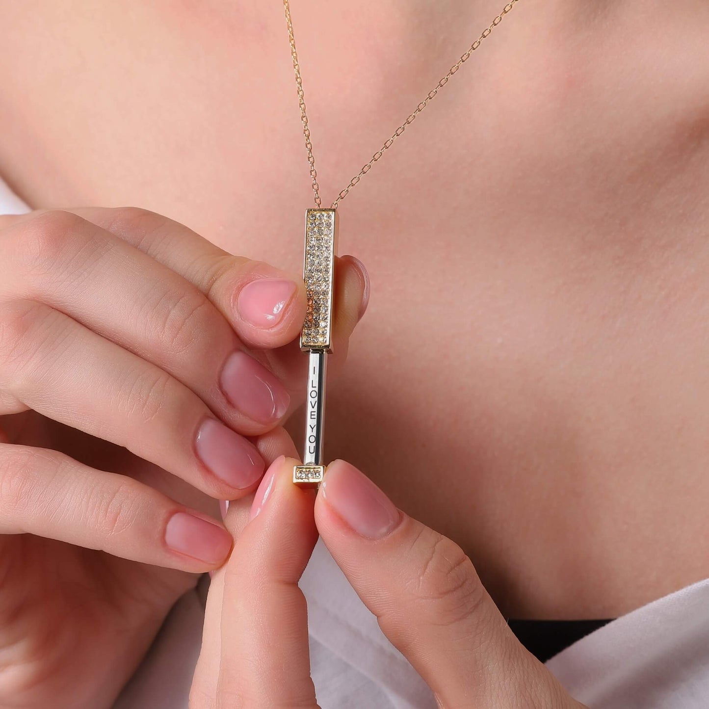 Secret Message Pendant