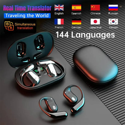 TravelTalk Pro Real Time Translator Earbuds