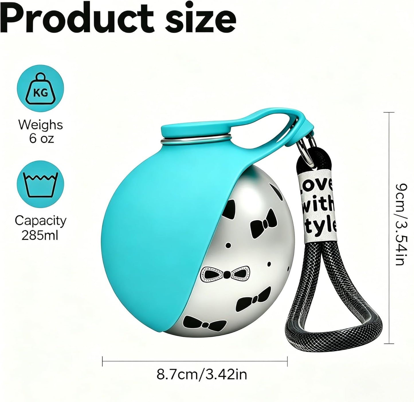 Pocket Paws Travel Water Bottle