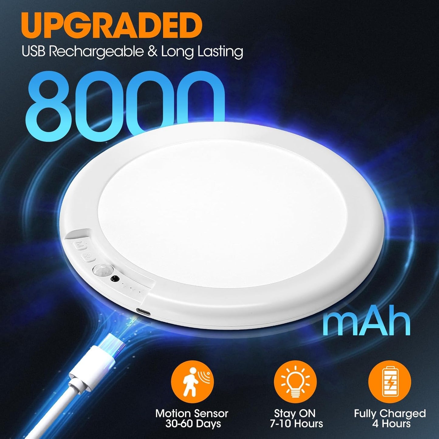 Magnetic Motion Ceiling Light