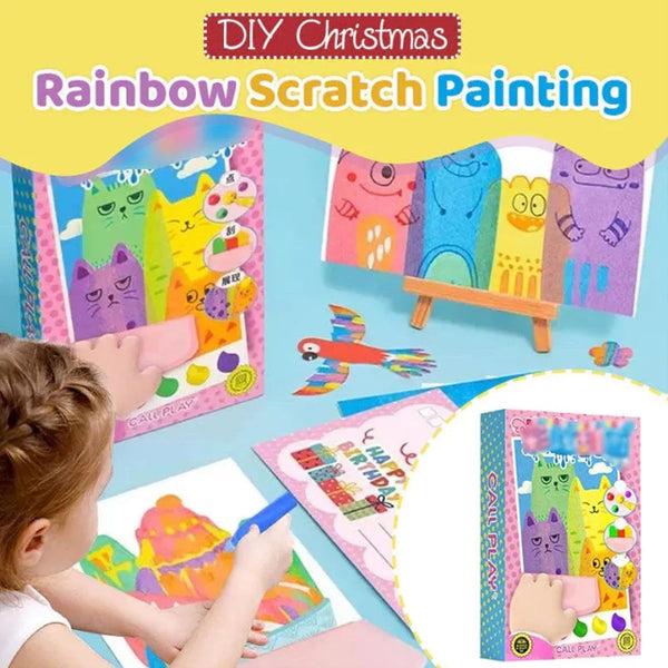 Rainbow Scratch Art Set