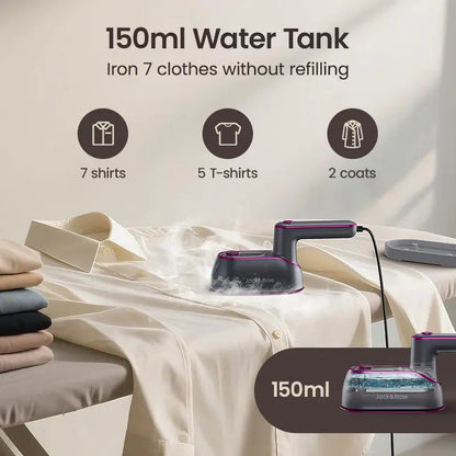 PocketPro Compact Travel Steamer Iron