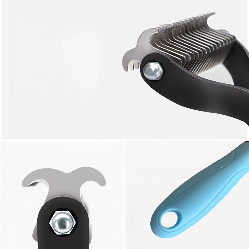 DualSided Pet Grooming Comb